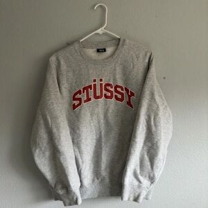 Vintage Stussy Crewneck Size XS in grey